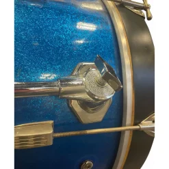 Vintage 1967 Ludwig 3 piece Club Date BLUE SPARKLE Drum Kit