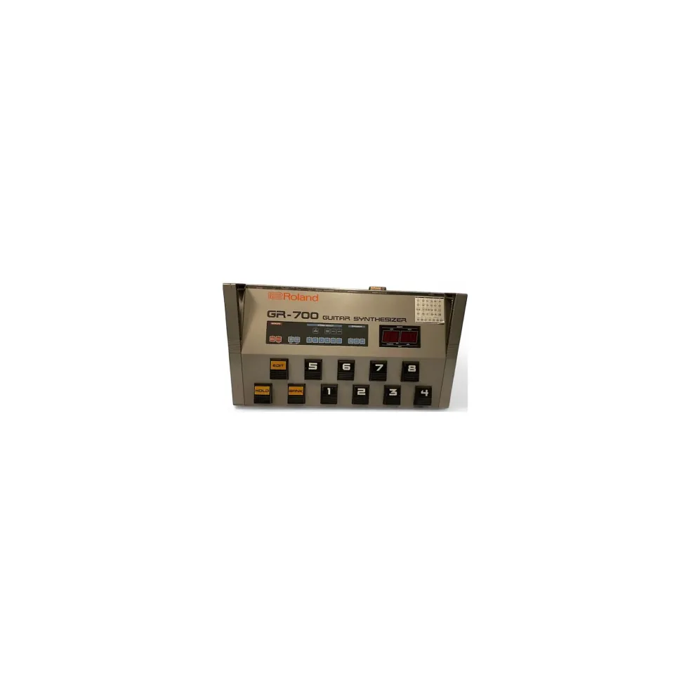 Vintage 1980s Roland GR707 W/ GR700 PEDAL BOARD Synthesizer Synthesizer