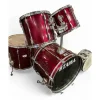 Vintage 1990s TAMA 5 piece Rockstar DX Crimson Plum Drum Kit