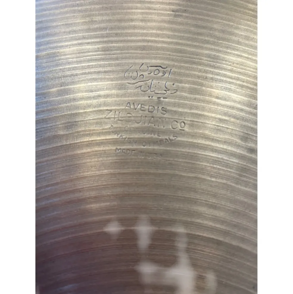 Vintage 1960s Zildjian 16in Zildjian Avedis Cymbal