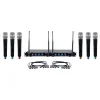 VocoPro DIGITAL-ACAPELLA-8 8-Channel UHF Wireless Handheld Microphone System, 900-927.2mHz 902-928 MHz Black
