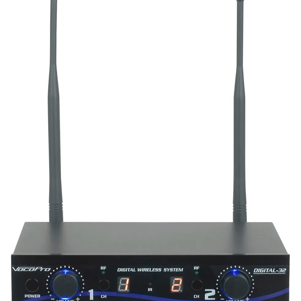VocoPro DIGITAL-ULTRA-32 Dual-Channel Wireless System, 902-927.2mHz