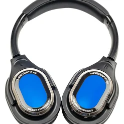 VocoPro Silent Disco-350 Package With 3 Transmitters and 50 Wireless LED Headphones, 908.70-926.30mHz