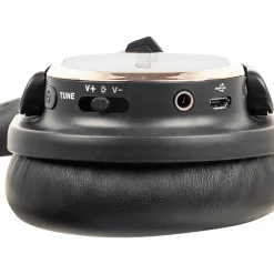 VocoPro Silent Disco-350 Package With 3 Transmitters and 50 Wireless LED Headphones, 908.70-926.30mHz
