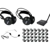 VocoPro SilentSymphony-Seminar-Talk Wireless Listening System for 30 Headphones, 908.70-926.30mHz