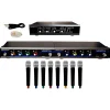 VocoPro USB-ACAPELLA-8 8-Channel Wireless Microphone/USB Interface Package, 902-927.20mHz
