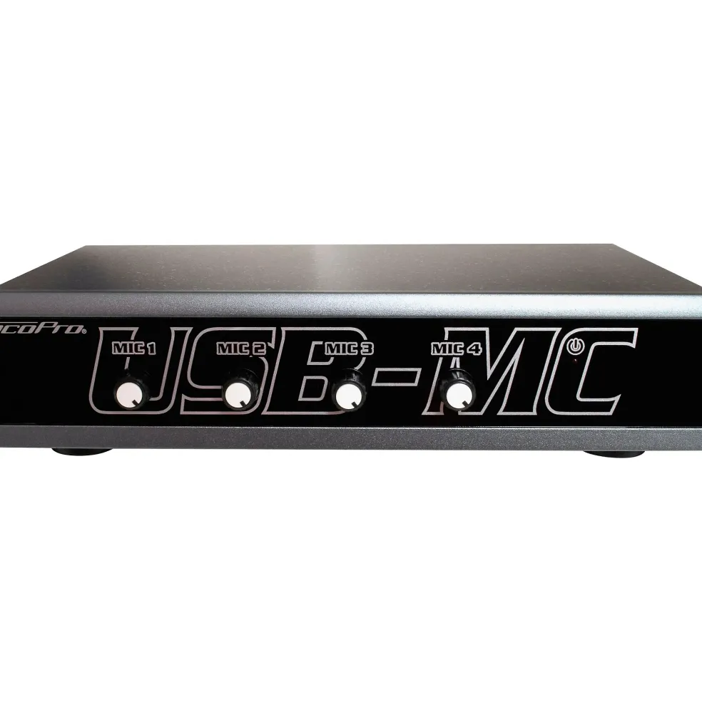 VocoPro USB-PLAY-12 12-Channel Wireless Headset/Lapel Mic System with USB Interface Package, 902-927.2mHz