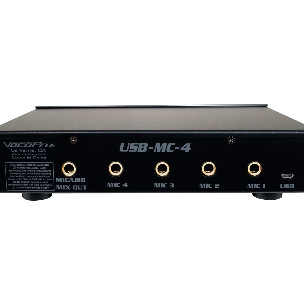 VocoPro USB-PLAY-12 12-Channel Wireless Headset/Lapel Mic System with USB Interface Package, 902-927.2mHz