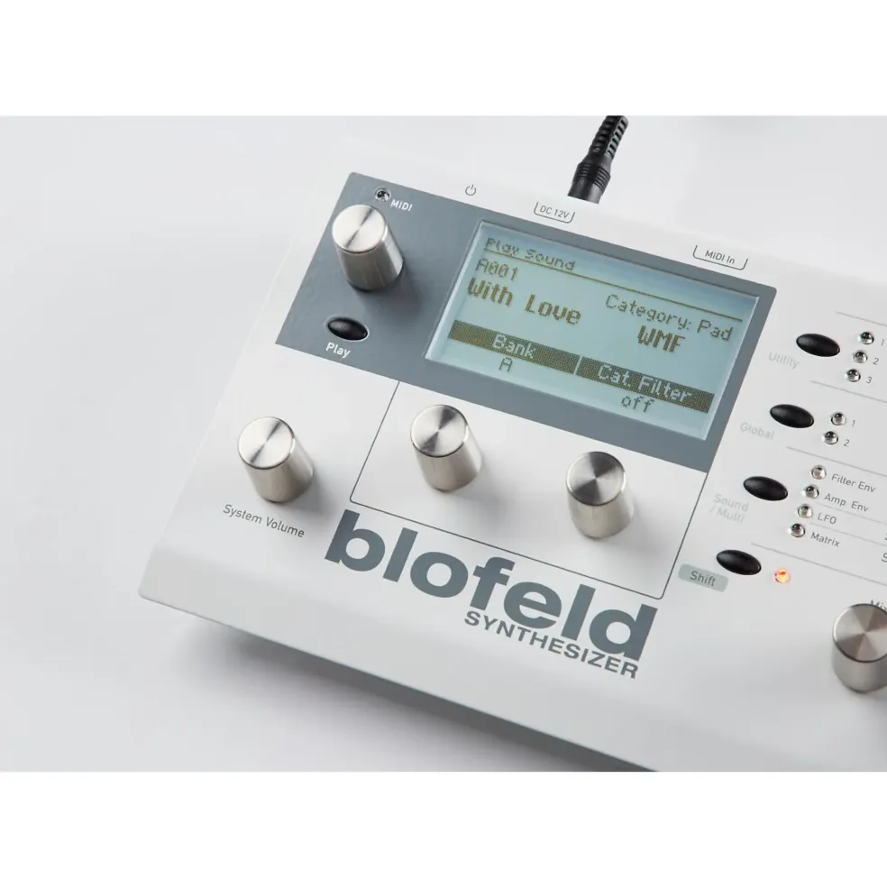 Waldorf Blofeld Desktop Synth Module Cream