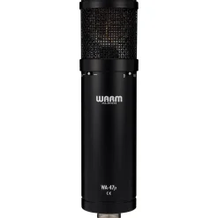 Warm Audio WA-47jr-BLK FET Black Condenser Microphone Black