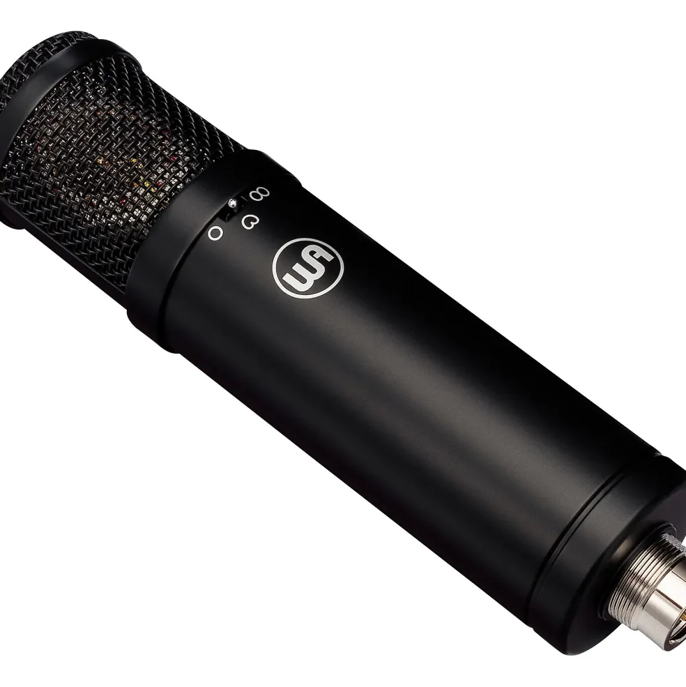 Warm Audio WA-47jr-BLK FET Black Condenser Microphone Black
