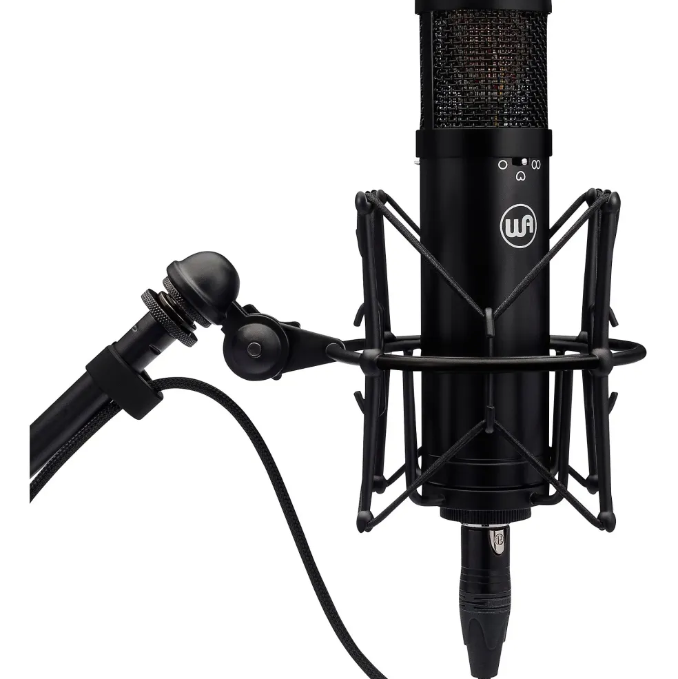 Warm Audio WA-47jr-BLK FET Black Condenser Microphone Black
