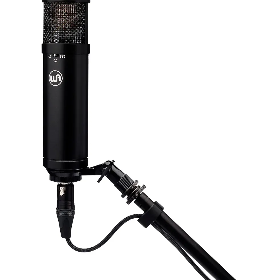 Warm Audio WA-47jr-BLK FET Black Condenser Microphone Black