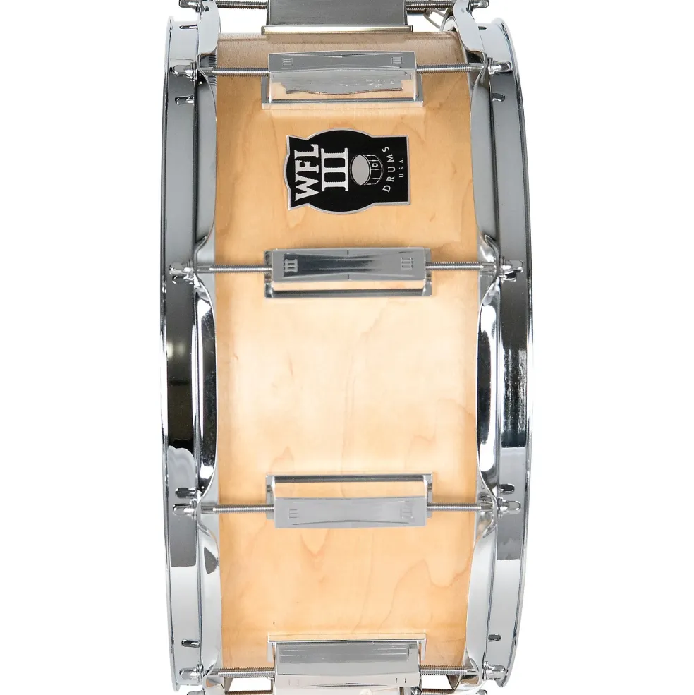 WFLIII Drums Classic Wood Maple Snare Drum With Chrome Hardware 14 x 5 in.