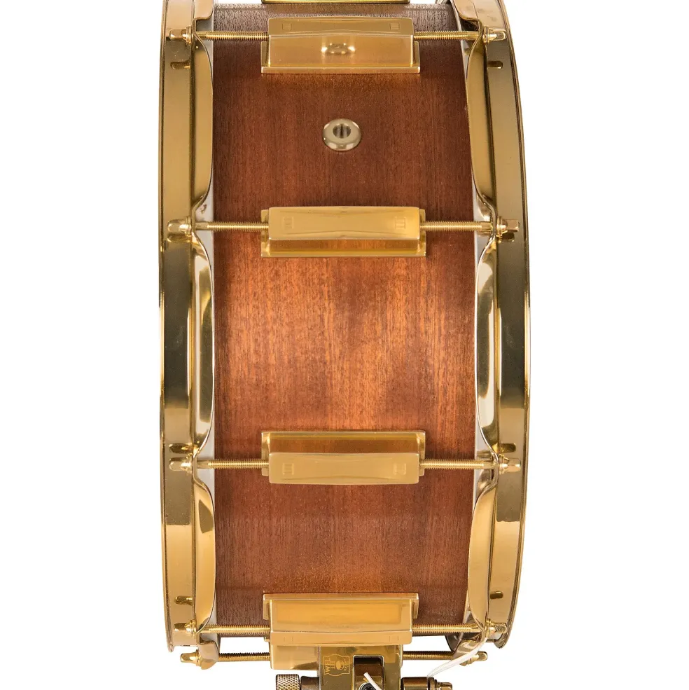 WFLIII Drums Classic Wood Mahogany Snare Drum With Gold Hardware 14 x 5 in.