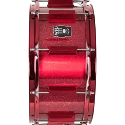 WFLIII Drums Signature Metal Snare Drum With Red Hardware 14 x 6.5 in. Rockin' Red