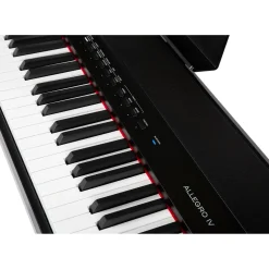 Williams Allegro IV 88-Key Digital Piano With Bluetooth and Sustain Pedal Black