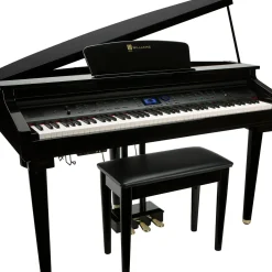 Williams Symphony Grand Digital Piano With Bench Ebony Polish