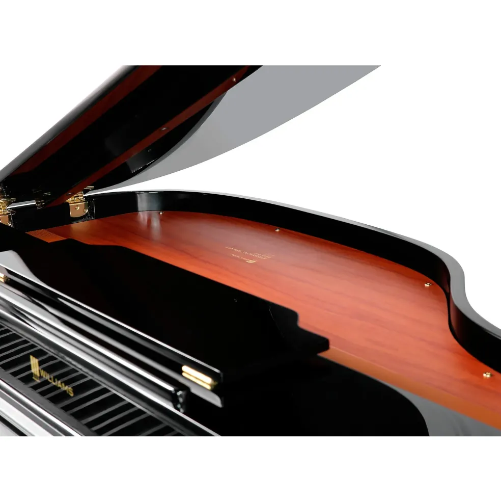 Williams Symphony Grand II Digital Micro Grand Piano With Bench Black 88 Key