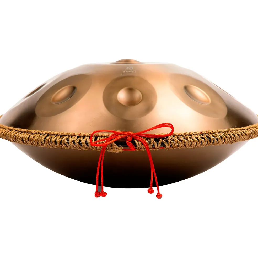 X8 Drums Genesis Handpan D Kurd With Bag and Stand