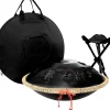 X8 Drums Zodiac Constellation Handpan With Bag and Stand 22 in. Black