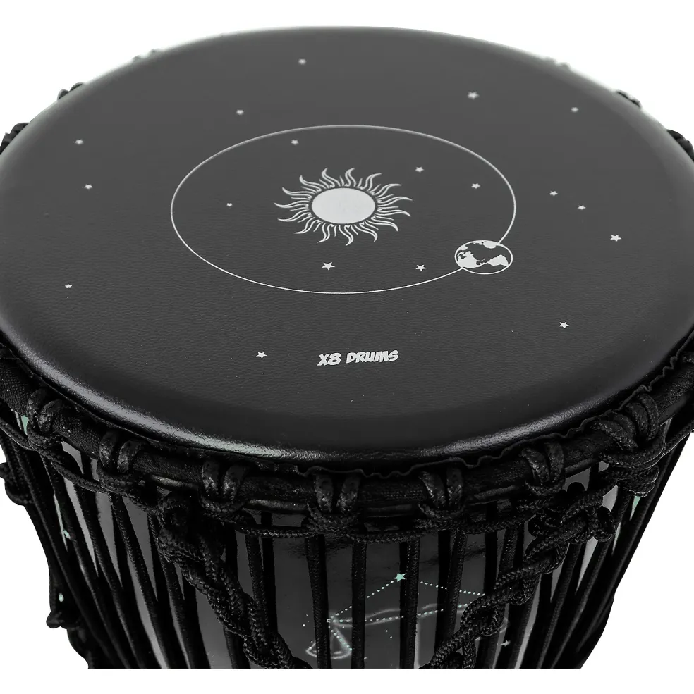 X8 Drums Zodiac Constellation Djembe 10 in.