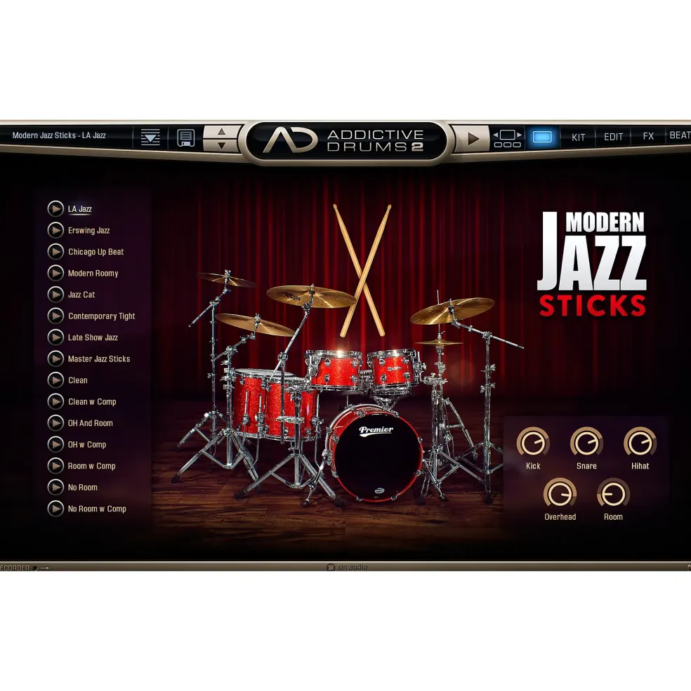 XLN Audio Addictive Drums 2 Studio Prog Software Download