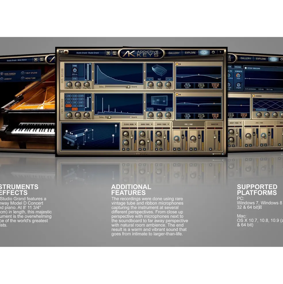 XLN Audio Addictive Keys: Studio Grand Software Download