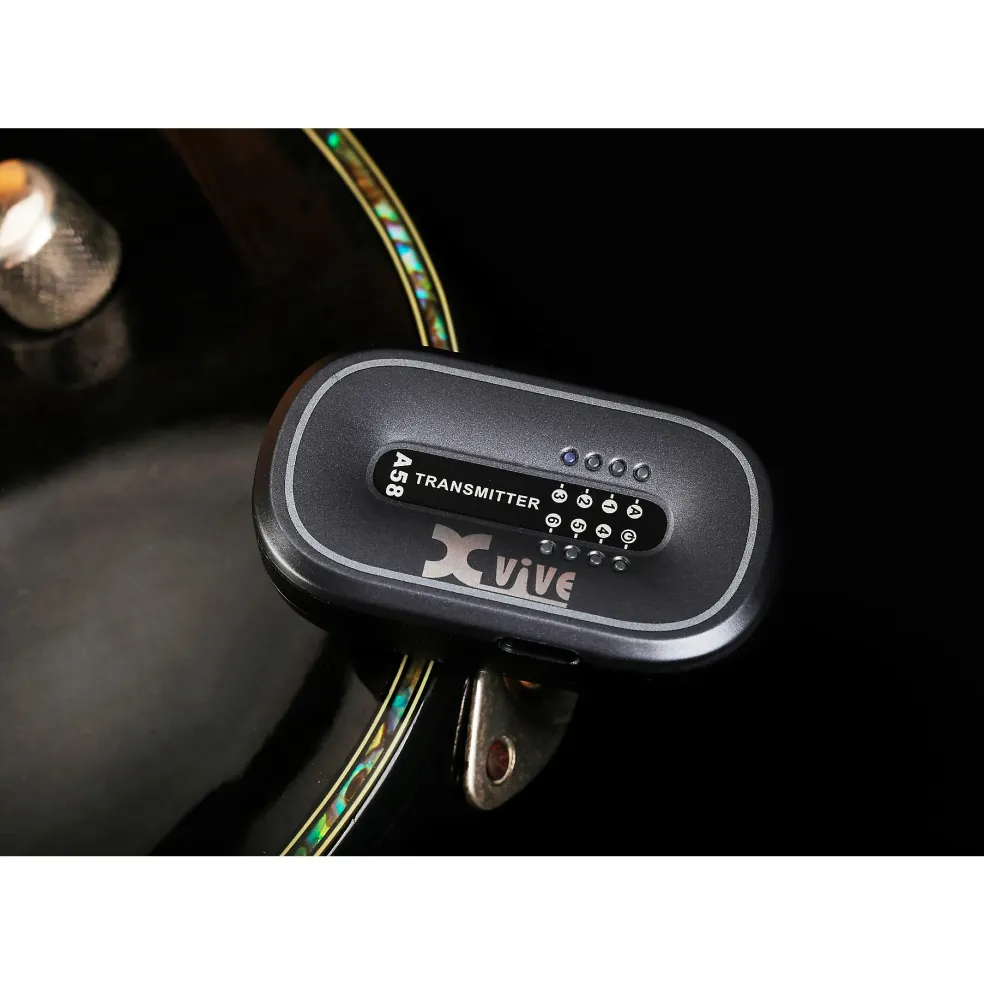 Xvive A58 Wireless Guitar System Black