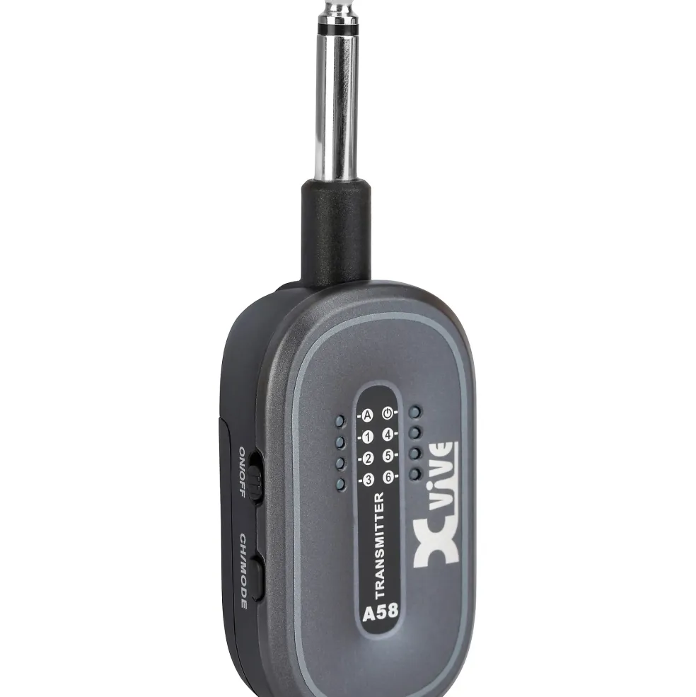 Xvive A58 Wireless Guitar System Black