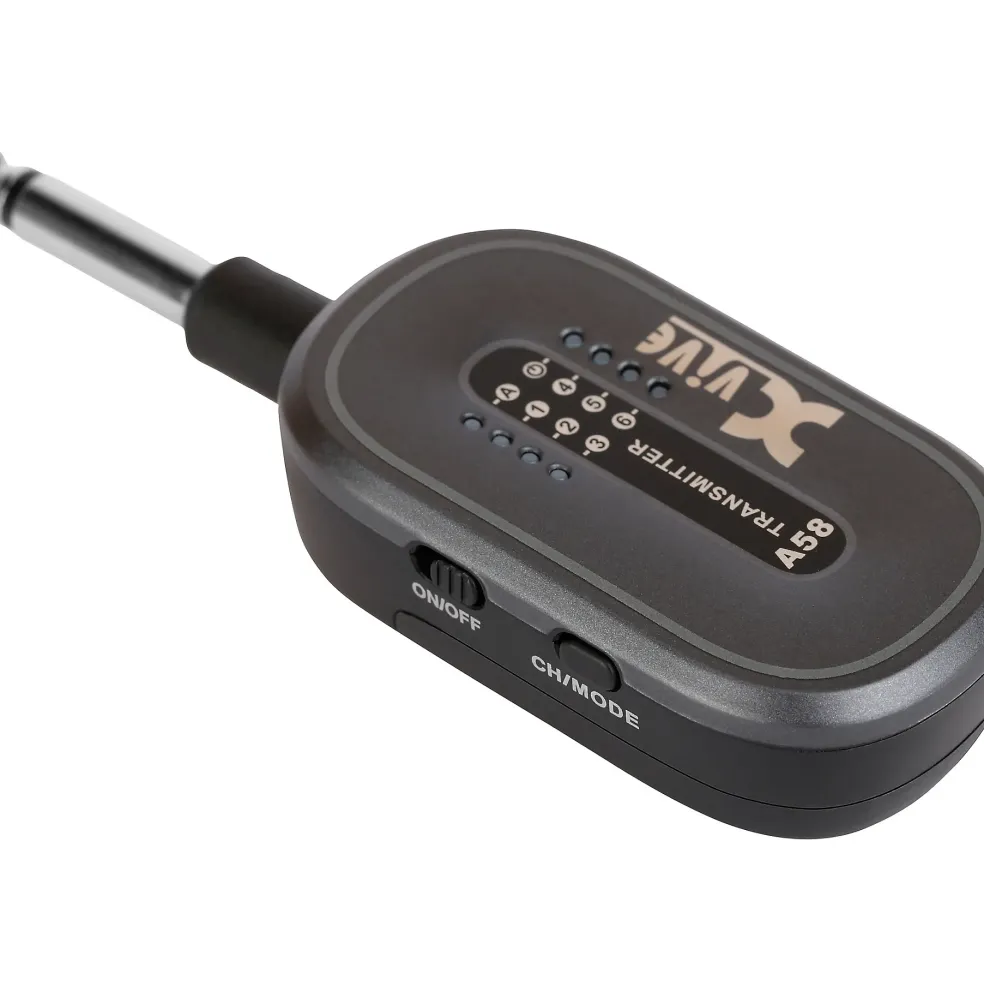Xvive A58 Wireless Guitar System Black