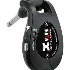 Xvive U2 Dual Transmitter Digital Wireless Guitar System Black