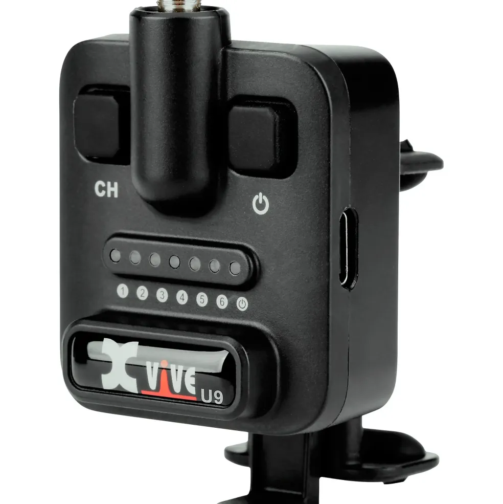 Xvive U9 violin wireless system Black