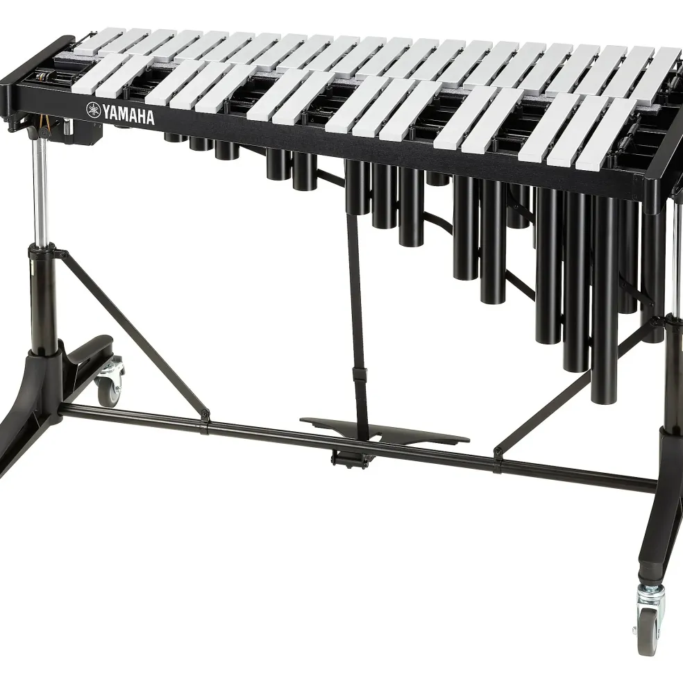 Yamaha 3.0 Octave Intermediate Vibraphone Silver Bars Concert Frame without Motor