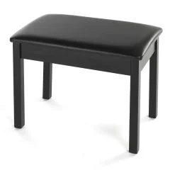 Yamaha BB1 Padded Piano Bench, Black Wood