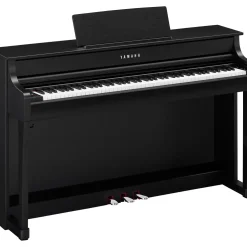Yamaha Clavinova CLP-835 Console Digital Piano With Bench Matte Black