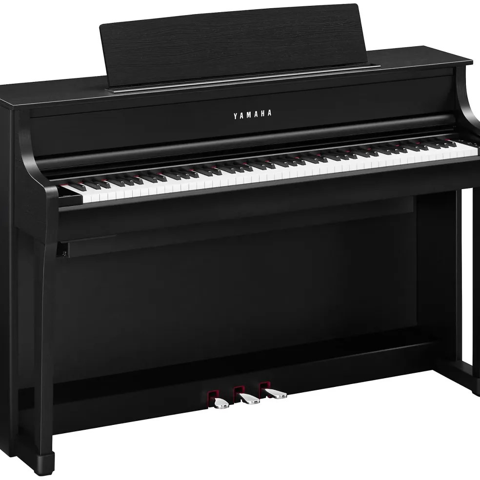 Yamaha Clavinova CLP-875 Console Digital Piano With Bench Matte Black