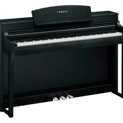 Yamaha Clavinova CSP-255 Digital Console Piano With Bench Black Walnut