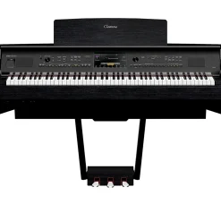 Yamaha Clavinova CVP-809 Console Digital Piano With Bench Matte Black