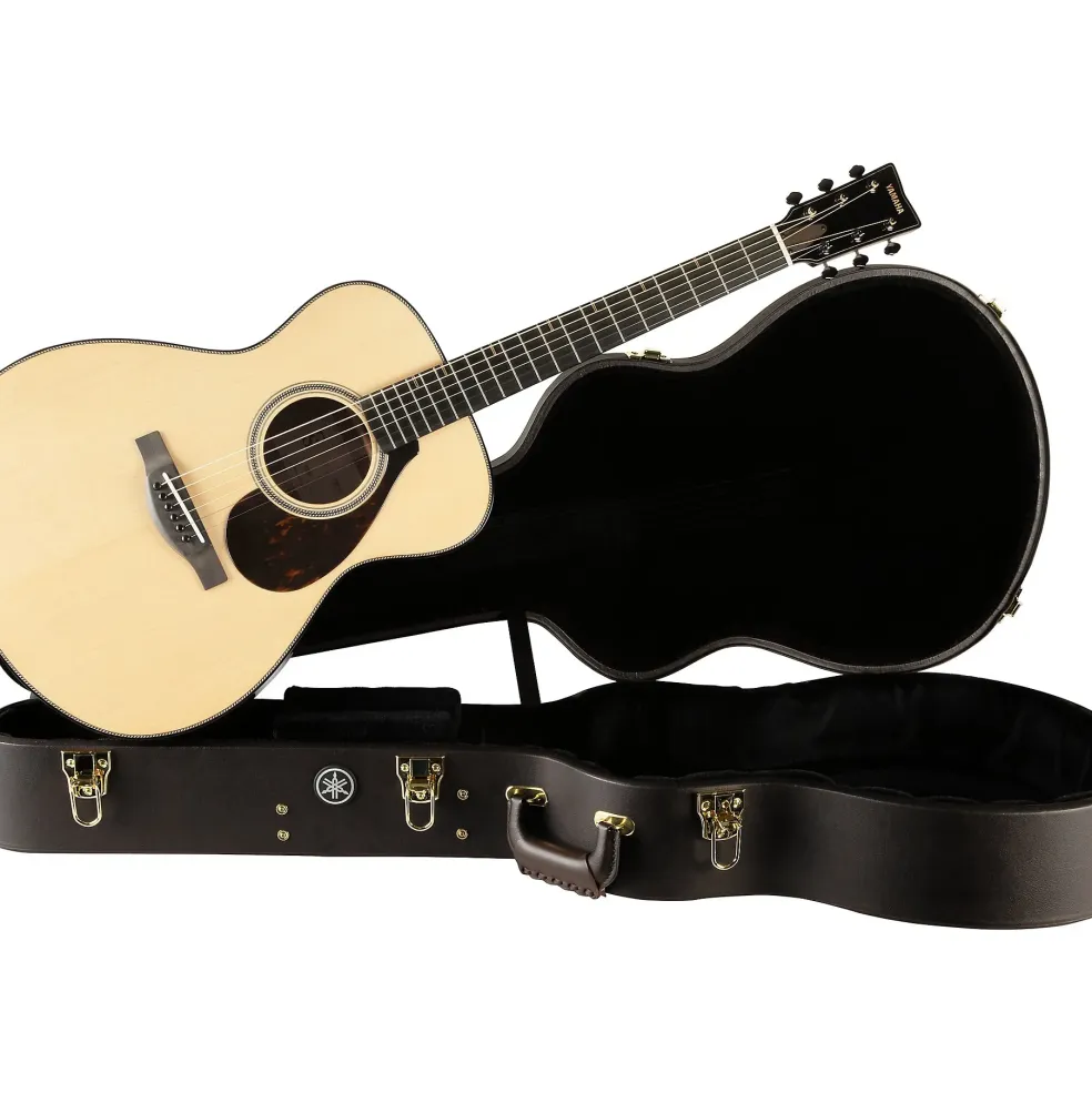 Yamaha FS9 Mahogany Concert Acoustic Guitar Natural