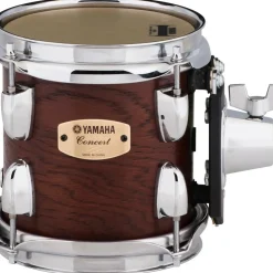 Yamaha Grand Series Double Headed Concert Tom 6 x 6-1/2 in. Darkwood stain finish