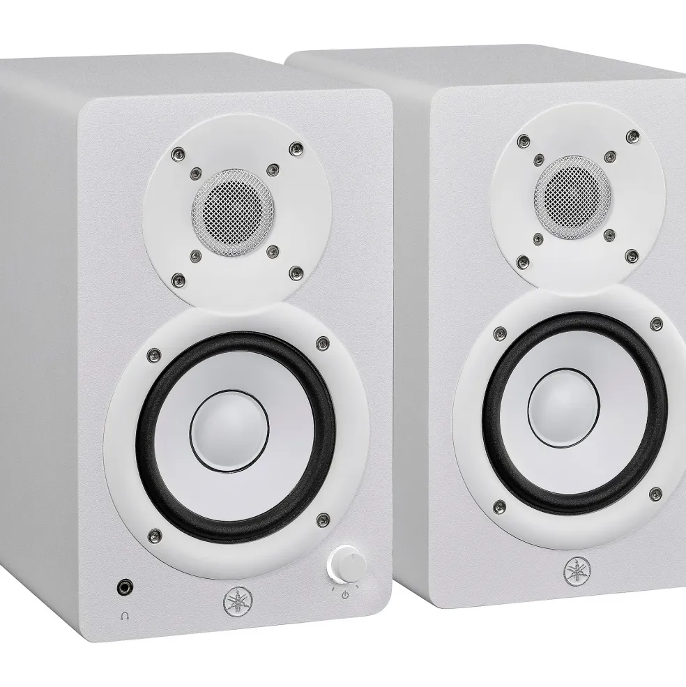 Yamaha HS4 4.5" Powered Studio Monitors (Pair), White