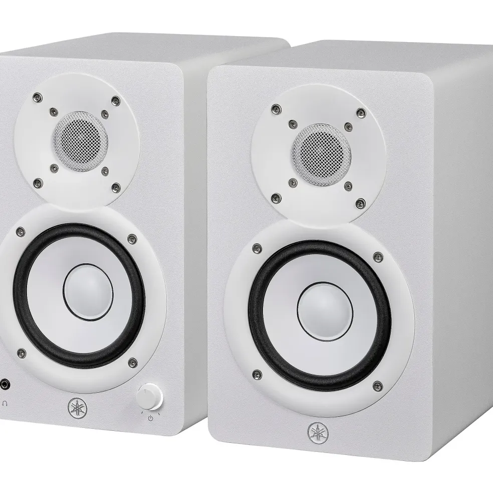 Yamaha HS4 4.5" Powered Studio Monitors (Pair), White