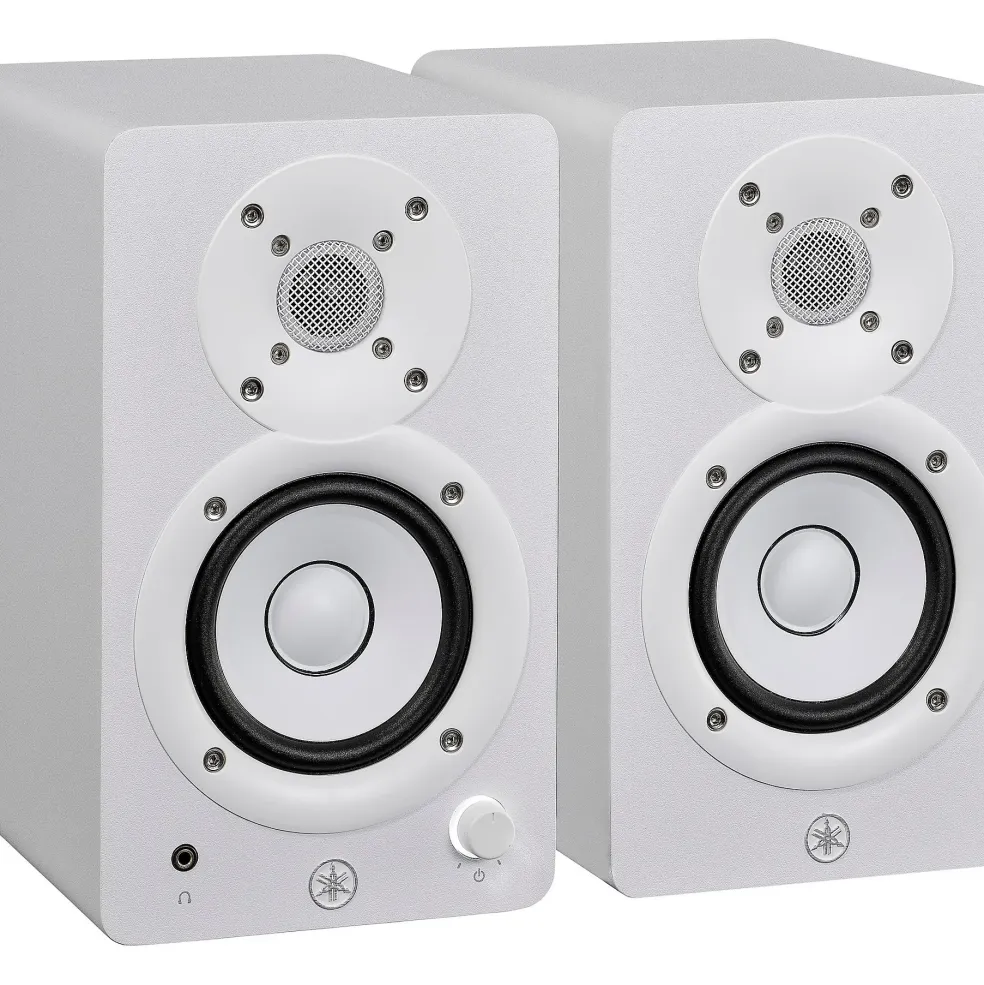 Yamaha HS3 3.5" Powered Studio Monitors (Pair), White