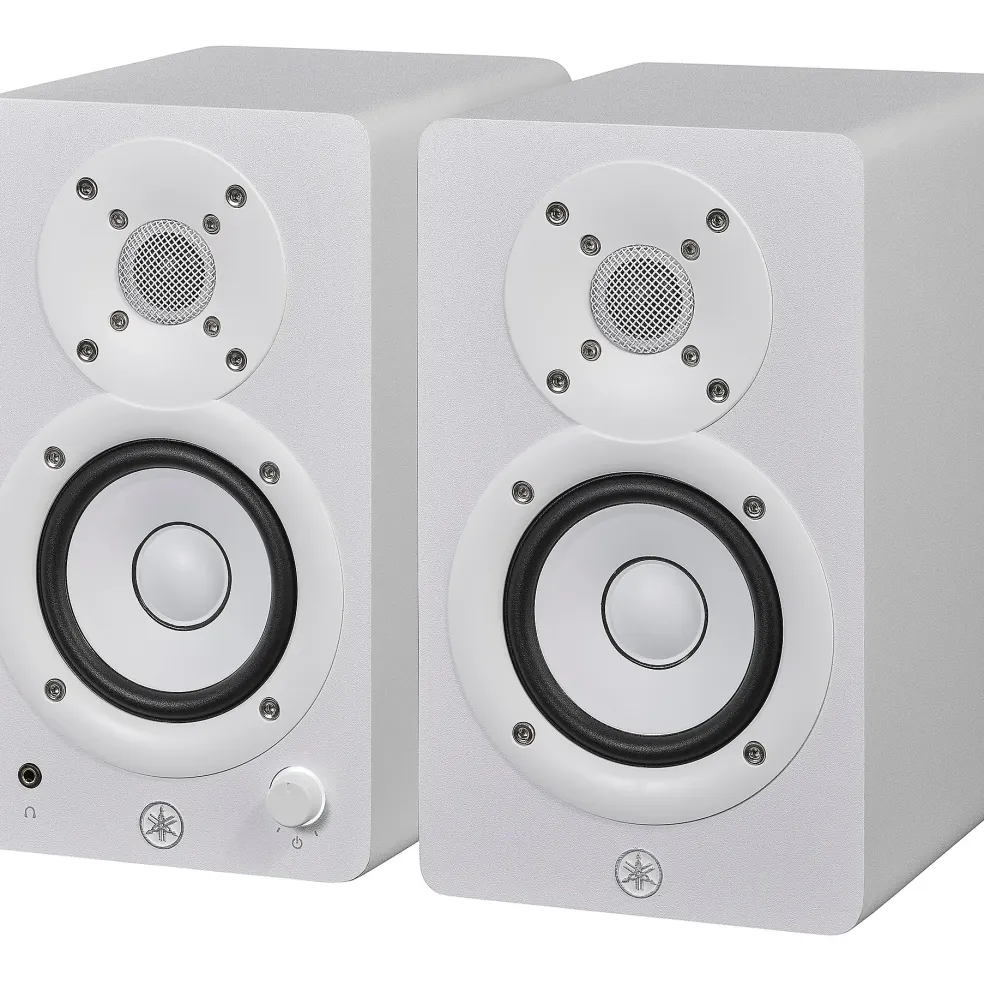 Yamaha HS3 3.5" Powered Studio Monitors (Pair), White