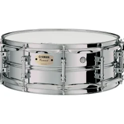 Yamaha Intermediate Concert Snare Drum; 1.2mm Chrome-Plated Steel Shell 14 x 5 in.