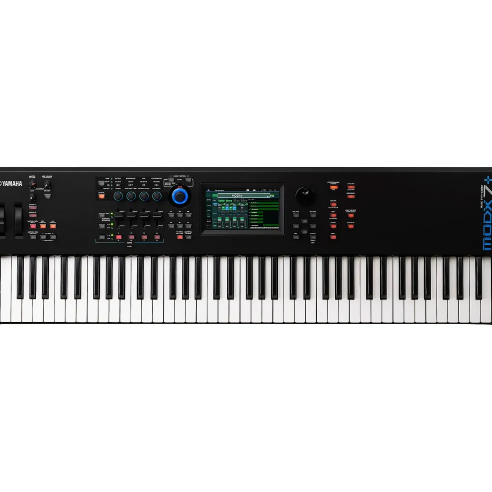 Yamaha MODX7+ Synthesizer With Stand, Bench and Sustain Pedal