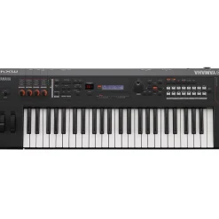Yamaha MX49 49-Key Music Production Synthesizer Essentials Bundle Black