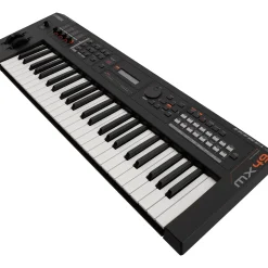 Yamaha MX49 49-Key Music Production Synthesizer Essentials Bundle Black