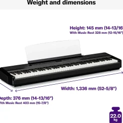 Yamaha P-515 Digital Piano Black